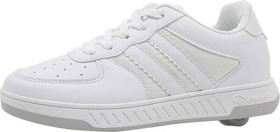 Breezy Rollers Rolschoenen Kindersneakers Schoenen met Wieltjes Wit - Foto 1