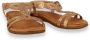 Bridge Footwear Bridge Dames Sandaal Goud - Thumbnail 2