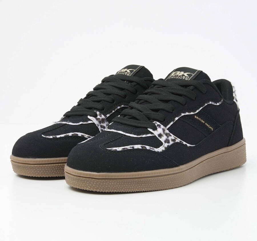 British Knights BK CHARMIX- Laag Zwart Panterprint