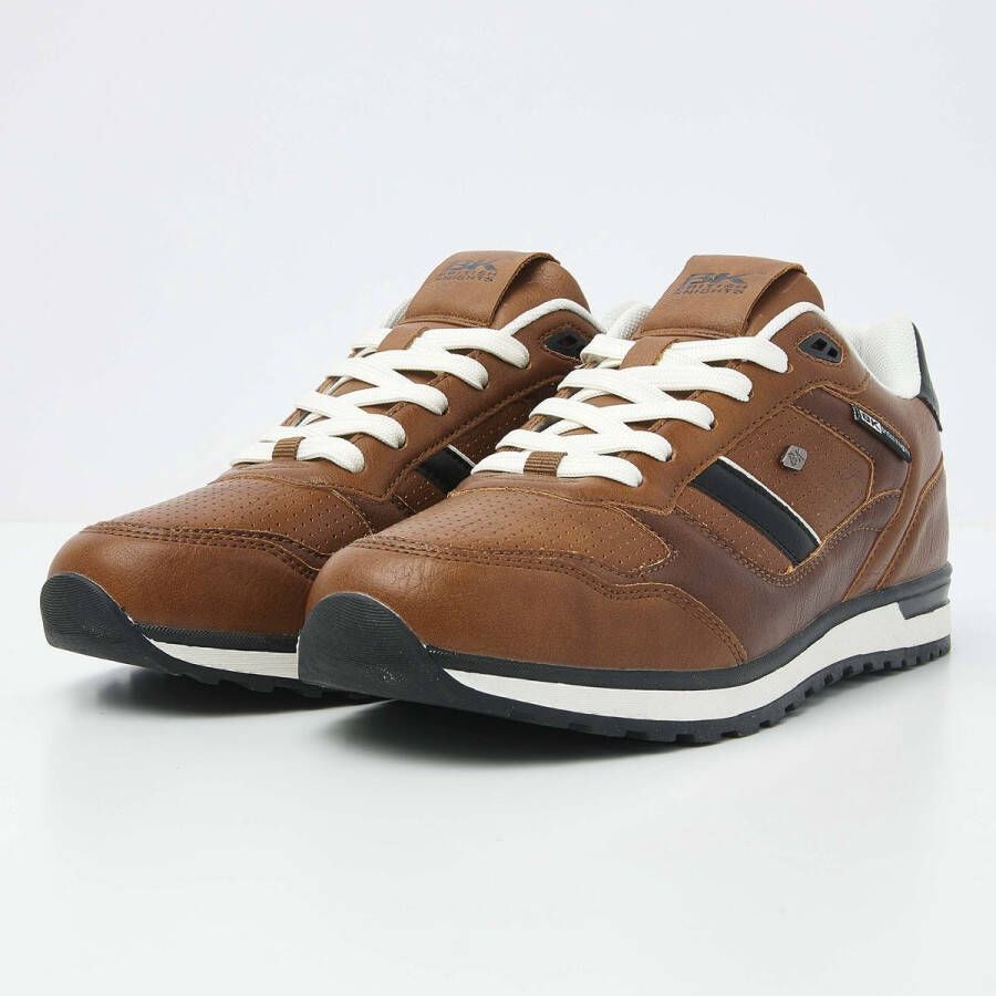 British Knights BK CLASSOR- Laag Cogna Bruin Zwart Wit