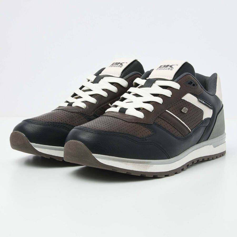 British Knights BK CLASSOR- Laag Zwart Donker bruin Wit Grijs