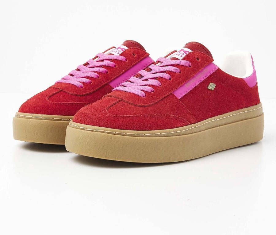 British Knights BK RE-ISSUE- Laag Rood Fuchsia