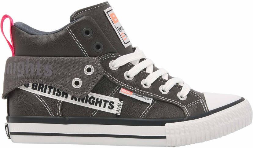 British Knights BK ROCO TAG- Hoog Donker grijs Roze