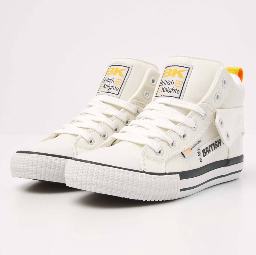 British Knights sneakers hoog roco tag Sinaasappel