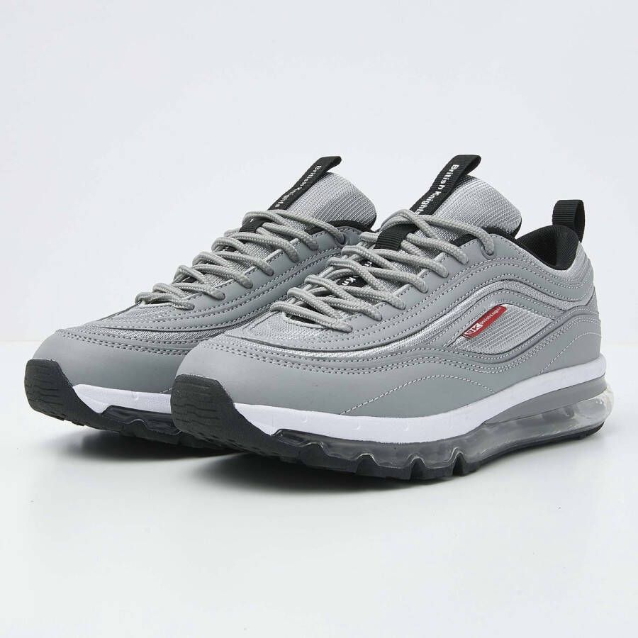 British Knights BK ZION- Laag Grijs Zwart Rood
