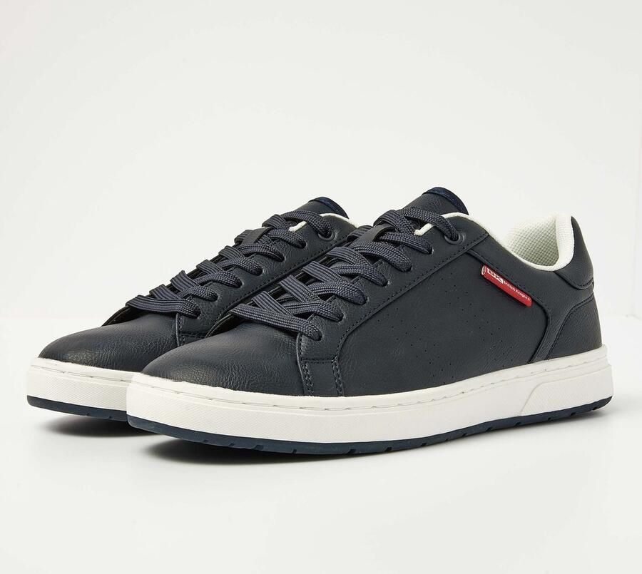 British Knights Axton Heren Sneakers Laag Blauw Mannen Schoenen