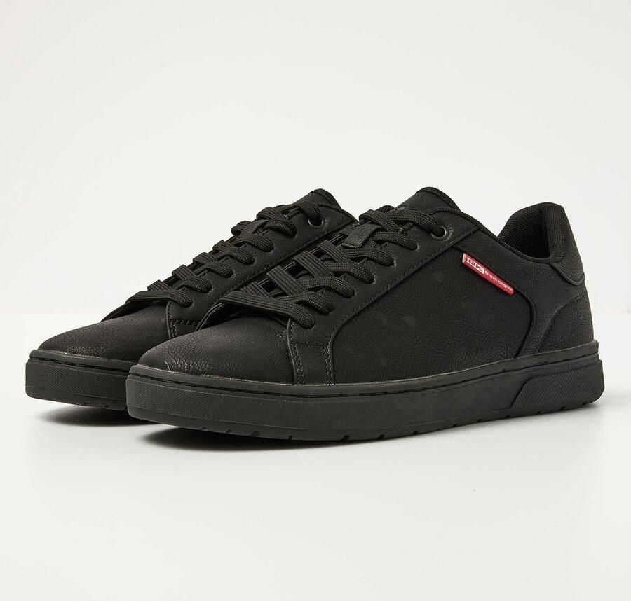 British Knights Axton Heren Sneakers Laag Zwart Mannen Schoenen