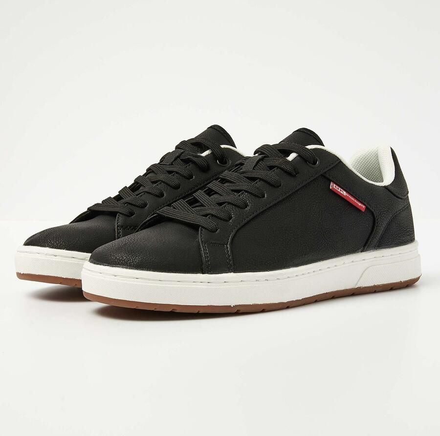 British Knights Axton Heren Sneakers Laag Zwart Mannen Schoenen