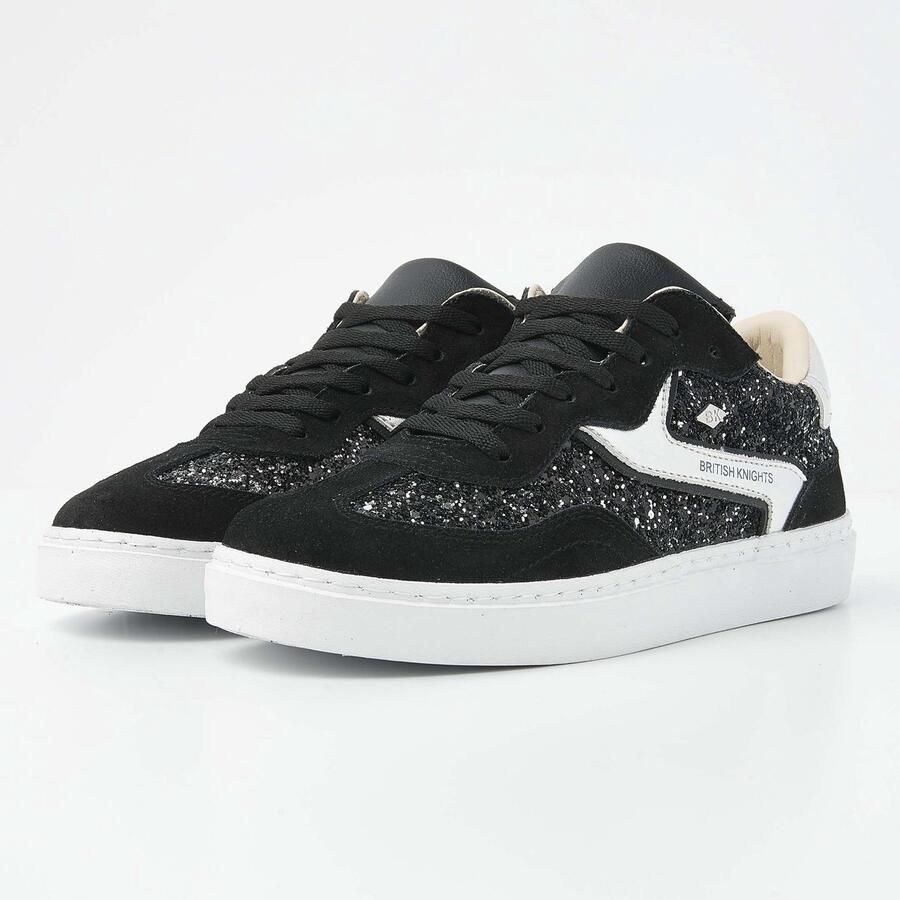 British Knights Flare Dames Sneakers Laag Zwart Vrouwen Schoenen