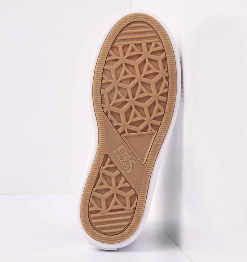 British Knights Kaya Flow Mid Dames Sneakers Hoog Zwart Katoen Vrouwen Schoenen - Foto 5