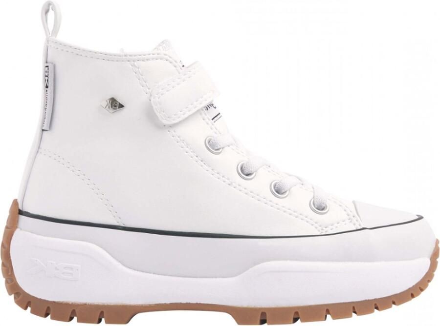 British Knights KAYA MID FLY Meisjes sneakers hoog Wit - Foto 4
