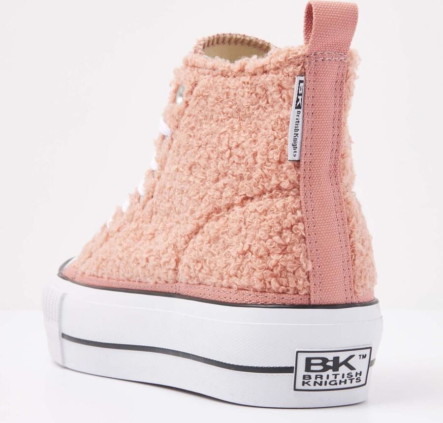British Knights Kaya Mid Dames Sneakers Hoog Roze Vrouwen Schoenen - Foto 3