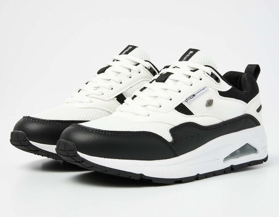 British Knights BK LENNOX- Laag Gebroken wit Wit Zwart