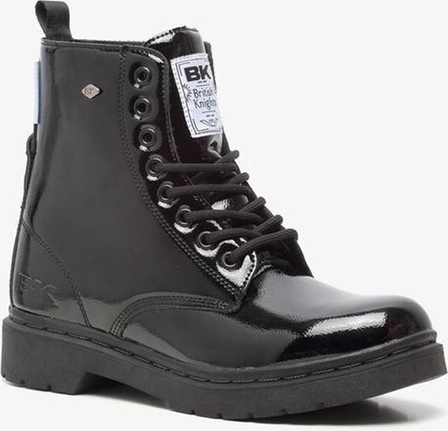 British Knights Blake Dames Veter Boot Zwart Vrouwen Schoenen - Foto 8
