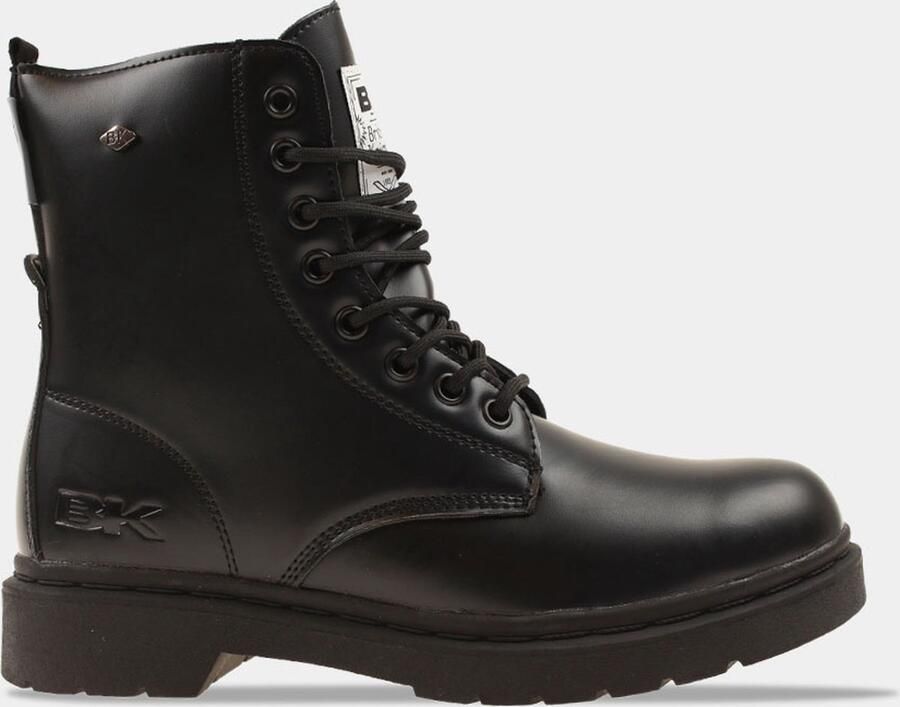 British Knights Blake Dames Veter Boot Zwart Vrouwen Schoenen