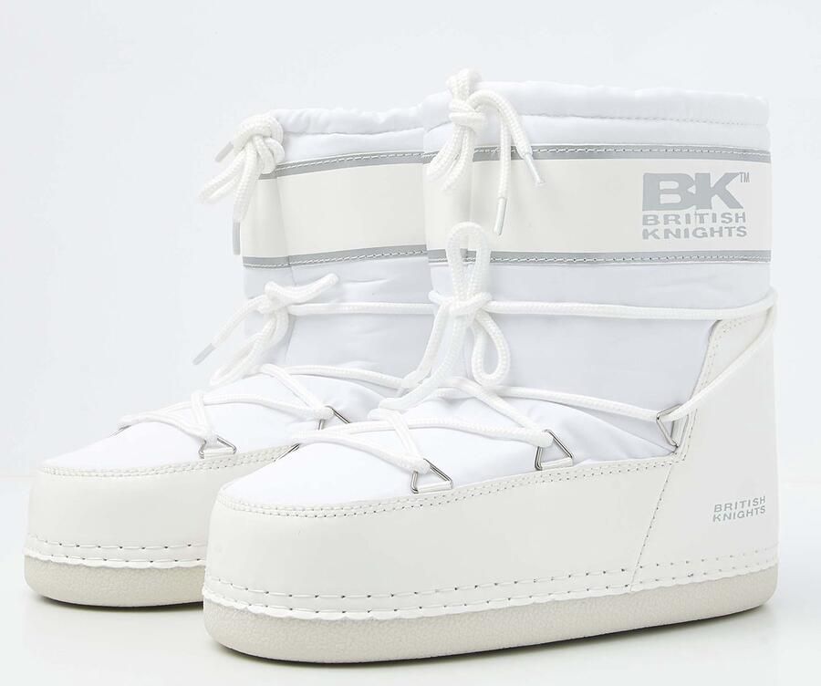 British Knights Blizzard Dames Veter Boot Wit Vrouwen Schoenen