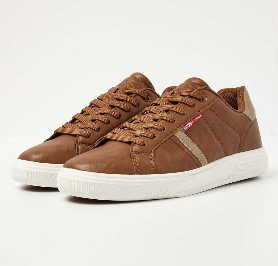 British Knights Brody Heren Sneakers Laag Bruin Mannen Schoenen
