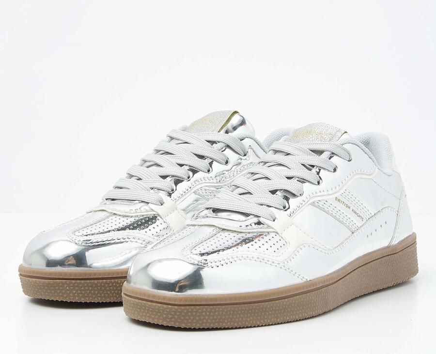 British Knights Charmix Dames Sneakers Laag Zilver Vrouwen Schoenen