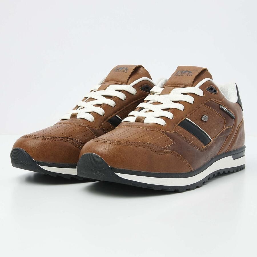 British Knights Classor Heren Sneakers Laag Bruin Mannen Schoenen