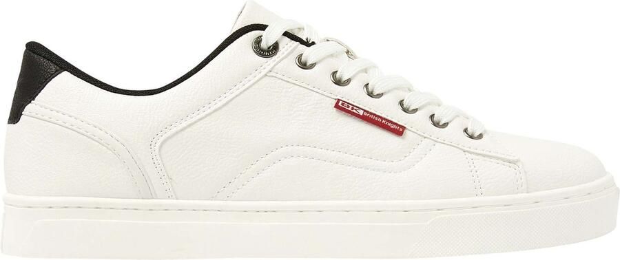 British Knights Dale Heren Sneakers Laag Wit Mannen Schoenen