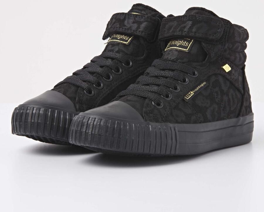 British Knights DEE Meisjes Sneakers Leopold Gold Black