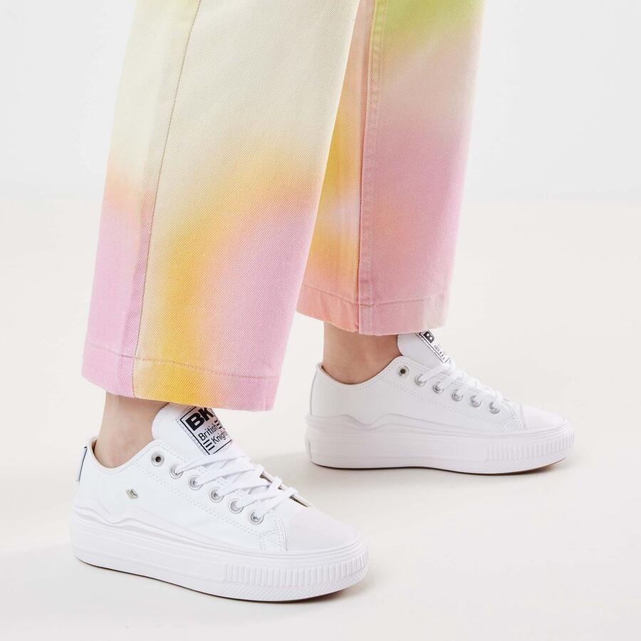 British Knights Kaya Flow Low Dames Sneakers Laag Wit Vrouwen Schoenen - Foto 2