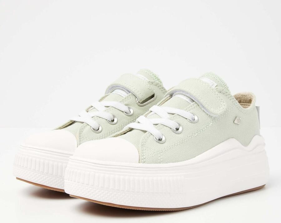 British Knights Kaya Flow Low Meisjes Sneakers Laag Groen Katoen Meiden Schoenen