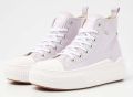 British Knights Kaya Flow Mid Dames Sneakers Hoog Paars Katoen Vrouwen Schoenen - Paars
