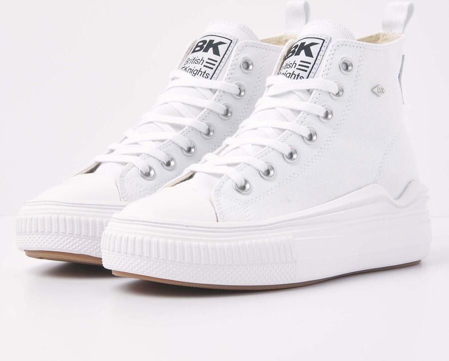 British Knights Kaya Flow Mid Dames Sneakers Hoog Wit Vrouwen Schoenen - Foto 8