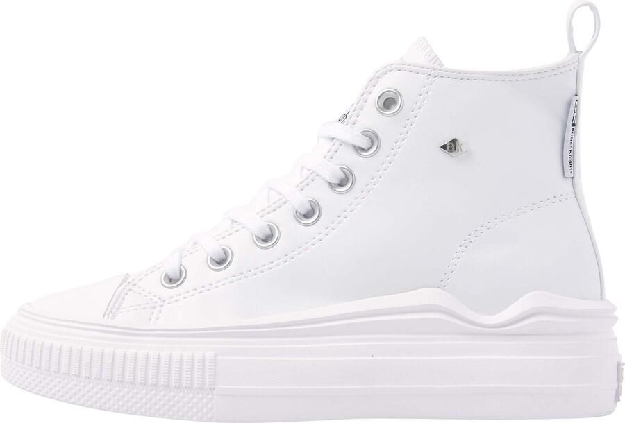 British Knights Kaya Flow Mid Dames Sneakers Hoog Wit Vrouwen Schoenen - Foto 7