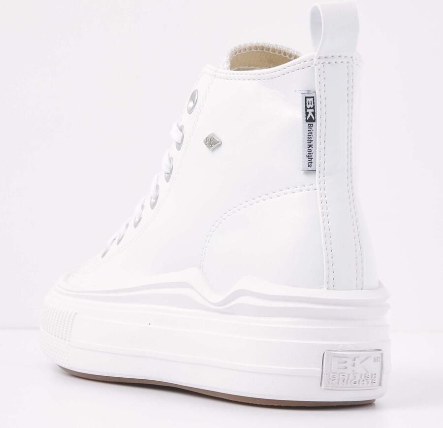 British Knights Kaya Flow Mid Dames Sneakers Hoog Wit Vrouwen Schoenen - Foto 4