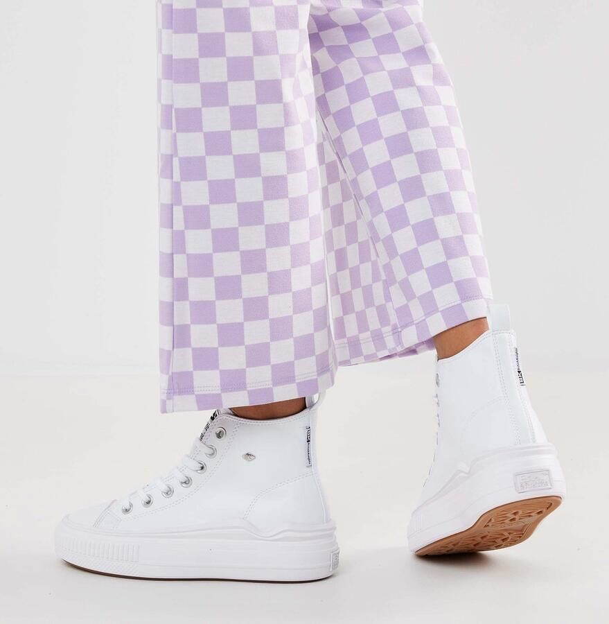 British Knights Kaya Flow Mid Dames Sneakers Hoog Wit Vrouwen Schoenen - Foto 3