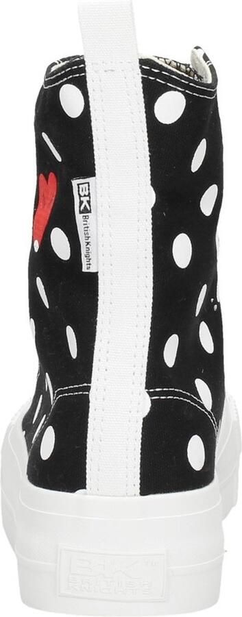 British Knights KAYA HIGH Dames sneakers hoog Zwart stippen - Foto 15