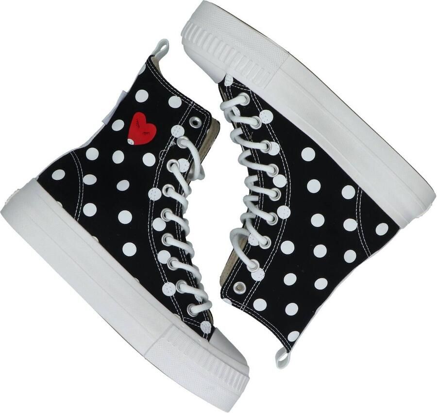 British Knights KAYA HIGH Dames sneakers hoog Zwart stippen - Foto 6