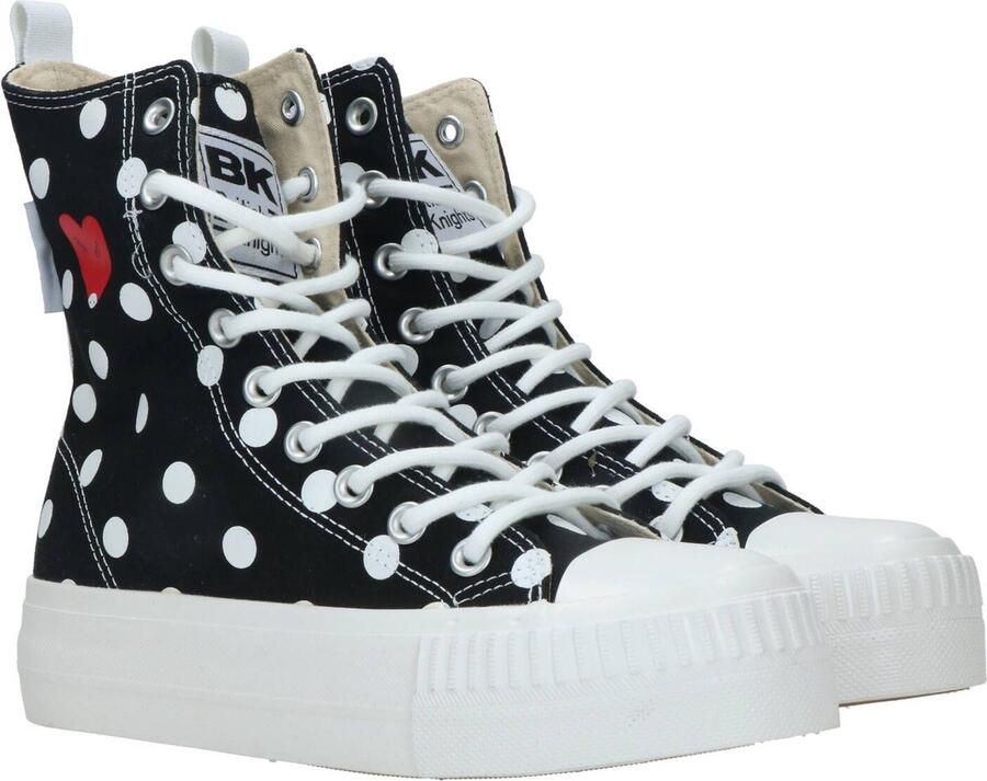 British Knights KAYA HIGH Dames sneakers hoog Zwart stippen - Foto 11