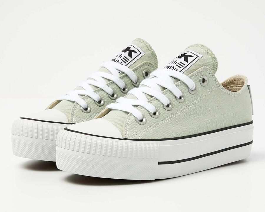 British Knights Kaya Low Meisjes Sneakers Laag Groen Katoen Meiden Schoenen