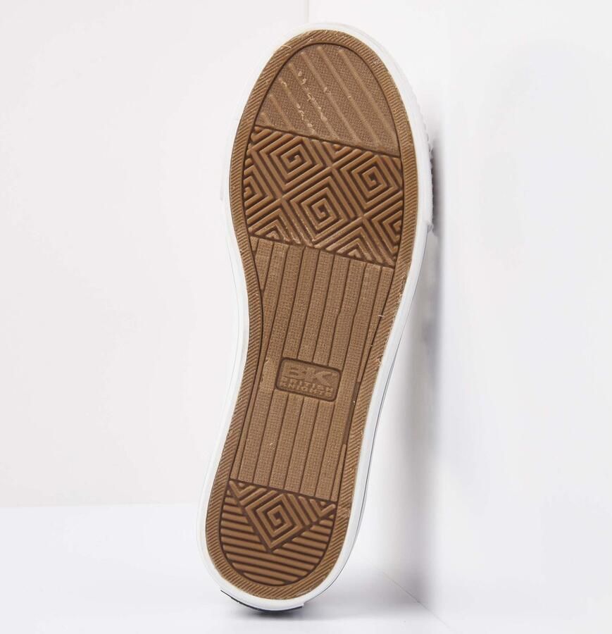 British Knights Kaya Low Dames Sneakers Laag Zwart Katoen Vrouwen Schoenen - Foto 4