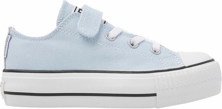 British Knights Kaya Low Meisjes Sneakers Laag Blauw Katoen Meiden Schoenen