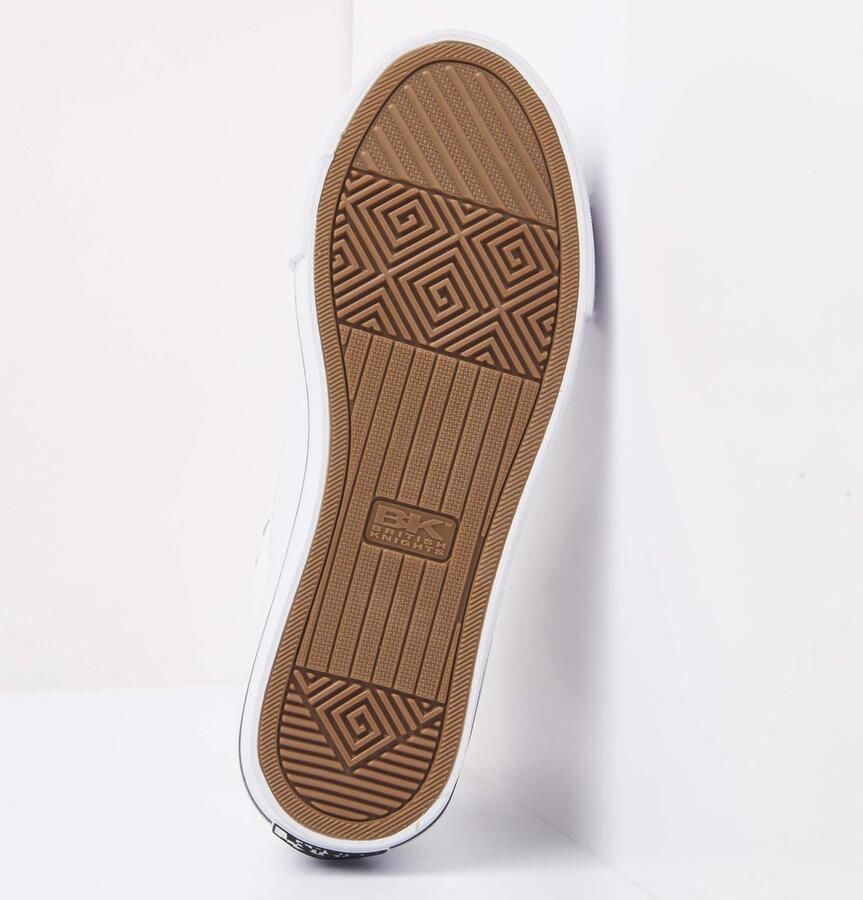 British Knights Kaya Mid Dames Sneakers Hoog Wit Katoen Vrouwen Schoenen - Foto 7
