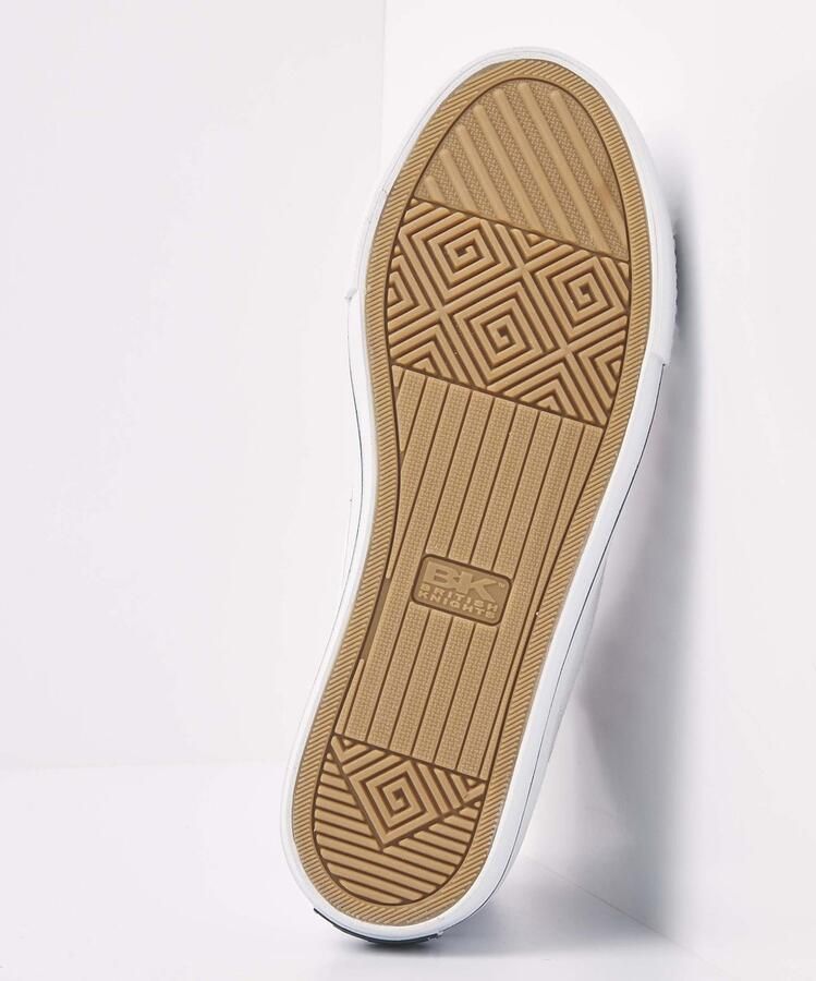 British Knights Kaya Mid Dames Sneakers Hoog Wit Katoen Vrouwen Schoenen - Foto 8