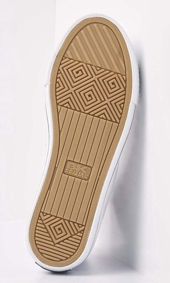 British Knights Kaya Mid Dames Sneakers Hoog Wit Katoen Vrouwen Schoenen - Foto 16