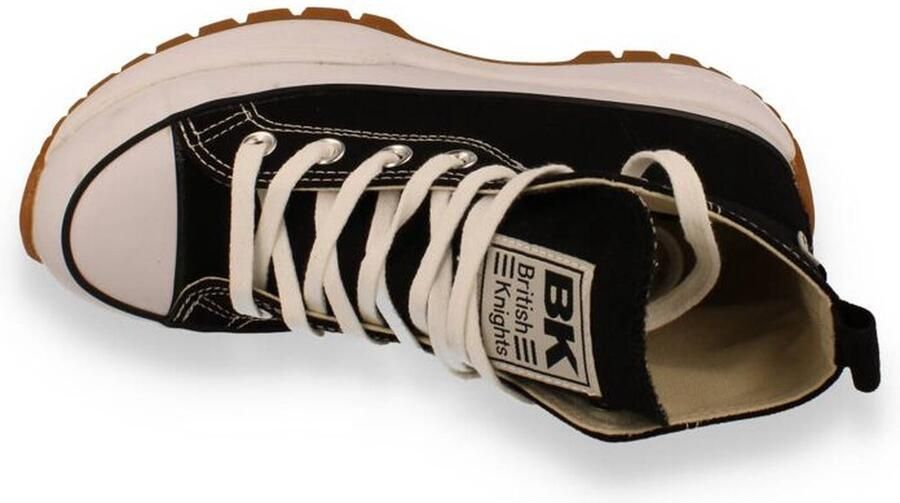British Knights Kaya Mid Fly Dames Sneakers Hoog Zwart Vrouwen Schoenen - Foto 20