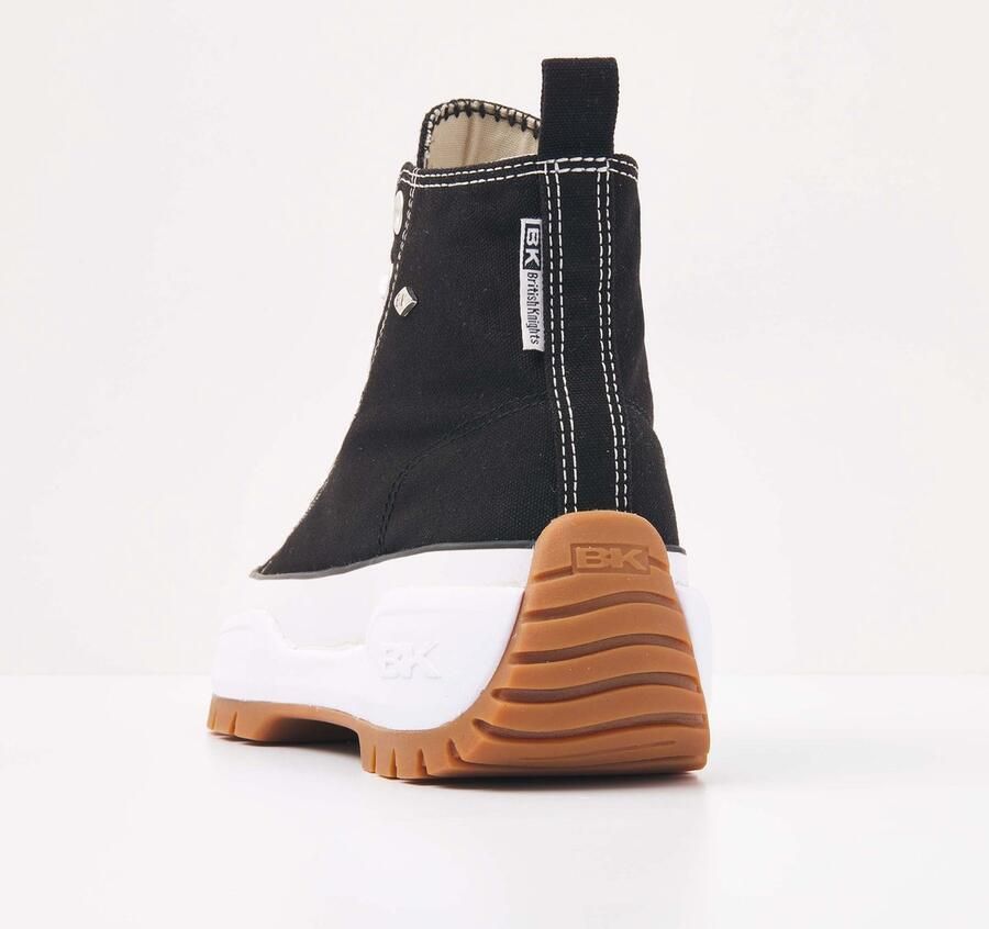 British Knights Kaya Mid Fly Dames Sneakers Hoog Zwart Vrouwen Schoenen - Foto 8