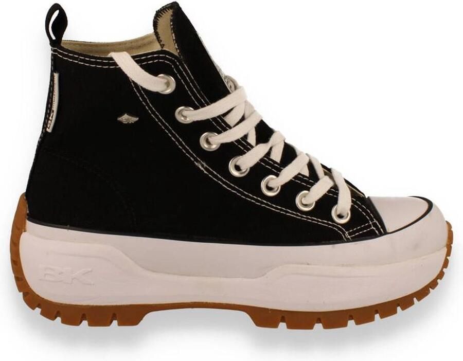 British Knights Kaya Mid Fly Dames Sneakers Hoog Zwart Vrouwen Schoenen - Foto 13