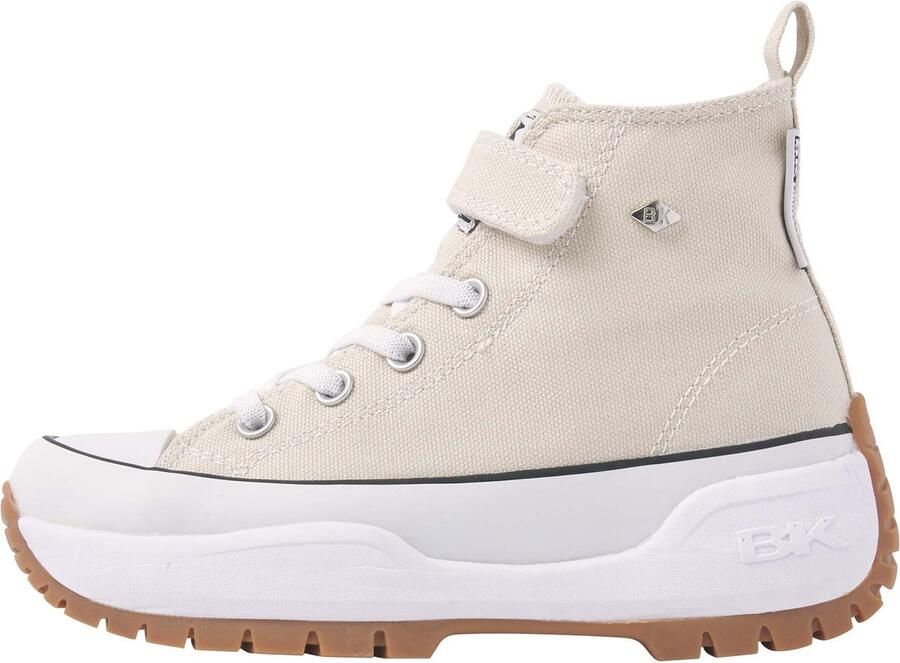British Knights Kaya Mid Fly Meisjes Sneakers Hoog Beige Katoen Meiden Schoenen - Foto 5
