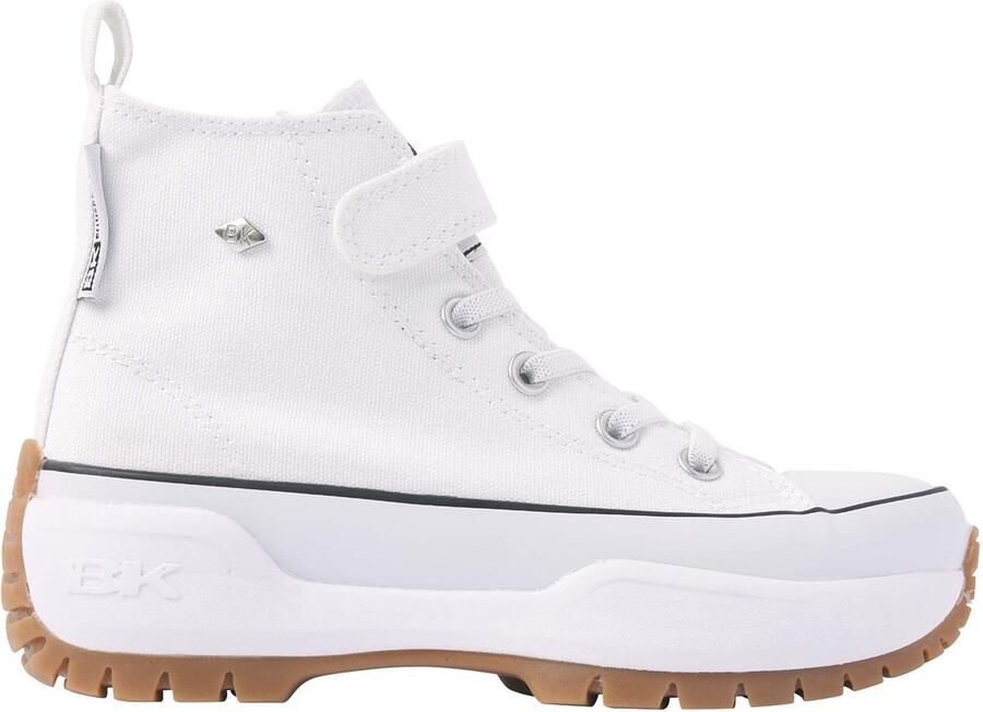 British Knights Kaya Mid Fly Sneakers Hoog Wit Schoenen
