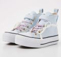 British Knights Kaya Mid Meisjes Sneakers Hoog Licht blauw Meiden Schoenen - Lichtblauw