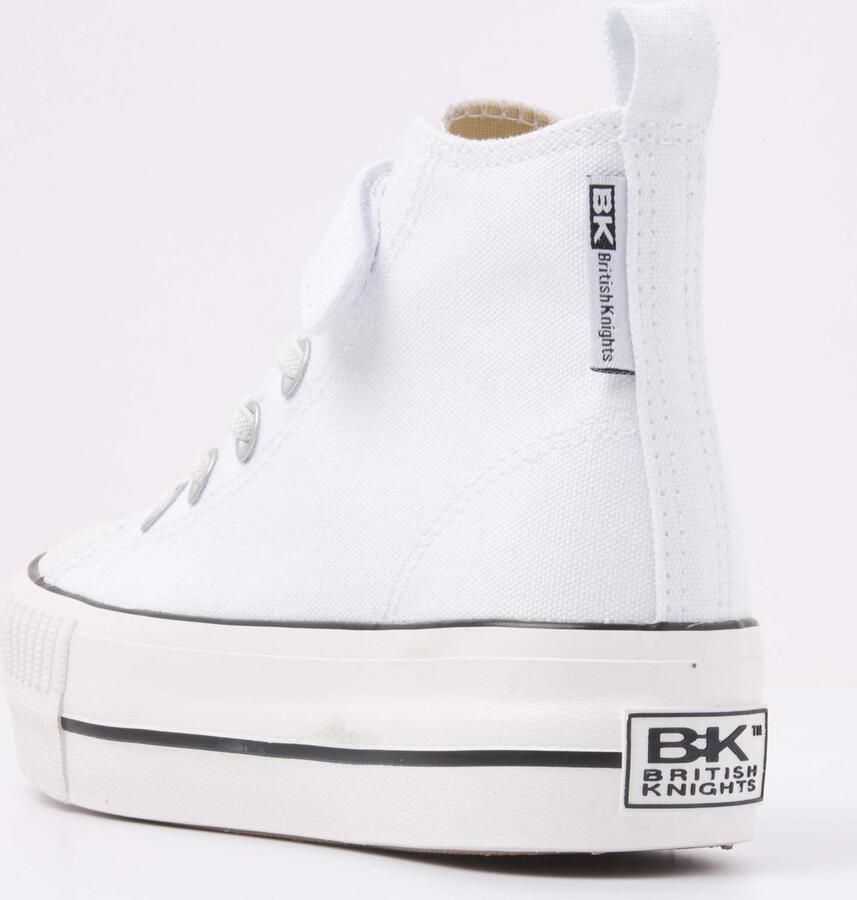 British Knights KAYA MID Meisjes sneakers hoog Wit - Foto 9
