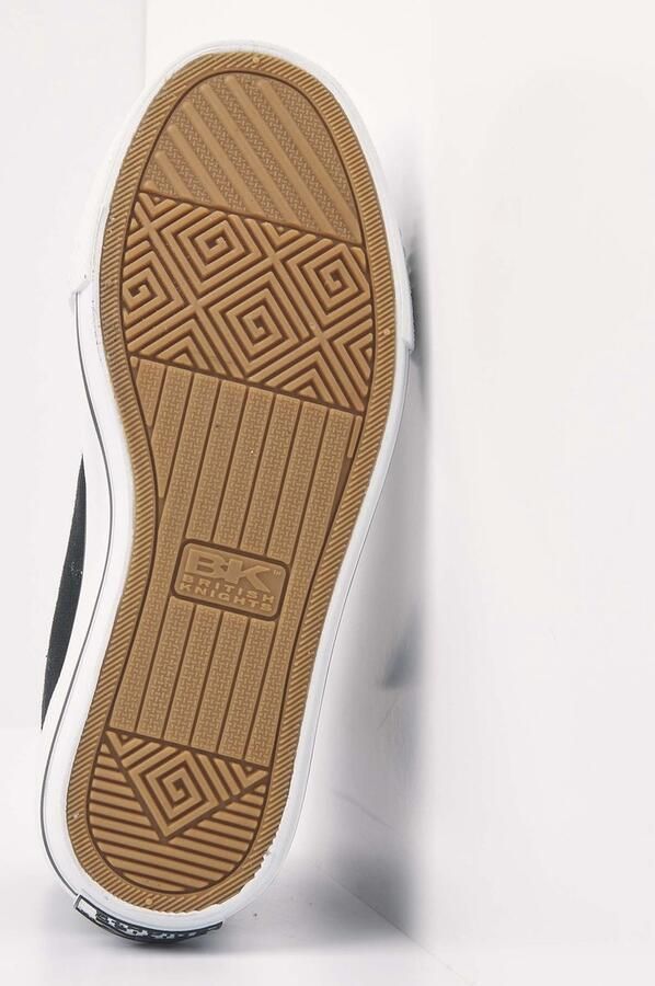 British Knights Kaya Mid Meisjes Sneakers Hoog Zwart Katoen Meiden Schoenen - Foto 6