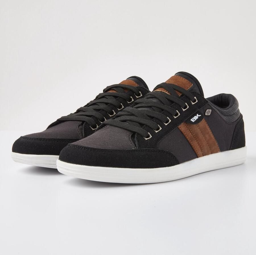 British Knights Kunzo Heren Sneakers Laag Zwart Mannen Schoenen
